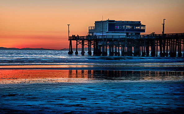Newport Pier - Homepage Header